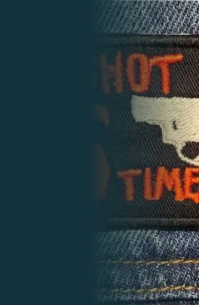 custom gun patch on jeans blogs